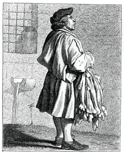 Kaninchenfelle!, 1737-1742 von Bouchardon