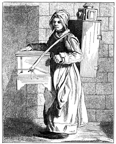Der Orgelspieler, 1737-1742 von Bouchardon