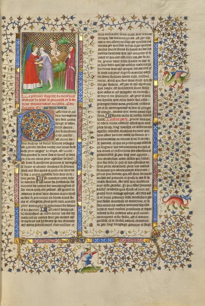 Der Kampf zwischen Glück und Armut von Boucicaut Master
