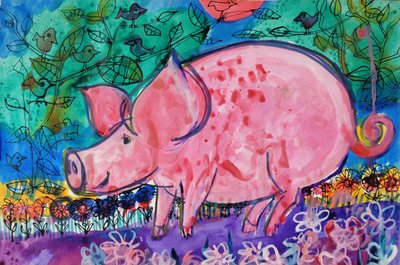 Schwein von Brenda Brin Booker