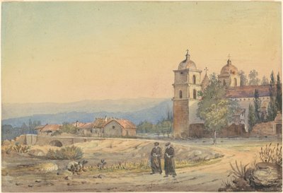 Kirche Santa Barbara von British 19th Century