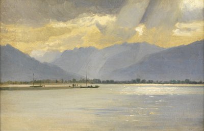 Ein kontinentaler See von British School