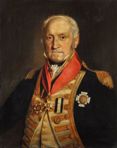 Konteradmiral Sir Benjamin Hallowell Carew (1760-1834) von British School