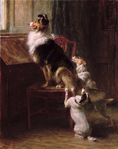 Ein reservierter Sitz, 1901 von Briton Riviere