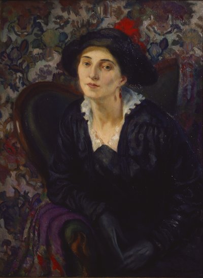 Pauline, die Frau des Künstlers von Brynjulf Larsson