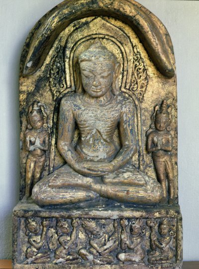 Sitzender Buddha in Meditation von Burmese School