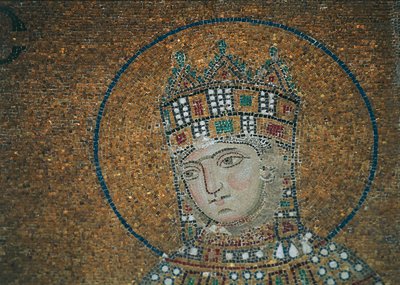 Kaiserin Zoe in der Hagia Sophia von Byzantine