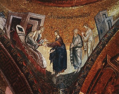 Der Tod der Jungfrau Maria von Byzantine Byzantine