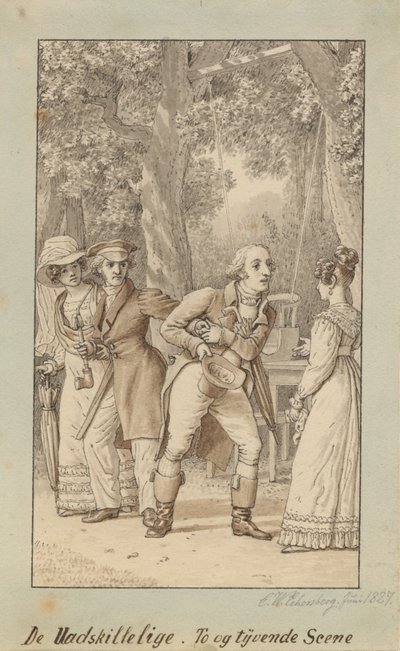 So kam er! So kam er! von Christoffer Wilhelm Eckersberg