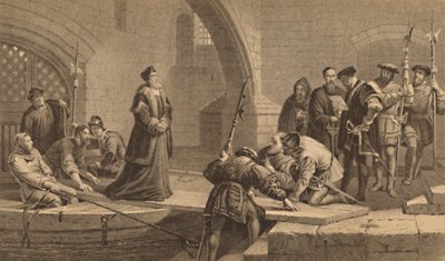 Cranmer am Verrätertor, 1886 von CW Sharpe