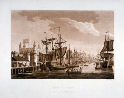 Tower of London, 1799 von C Rosenberg