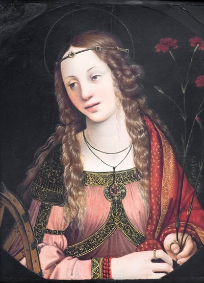 Die heilige Katharina von Alexandria von Callisto Piazza