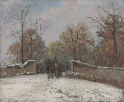 Eingang zum Wald von Marly von Camille Jacob Pissarro