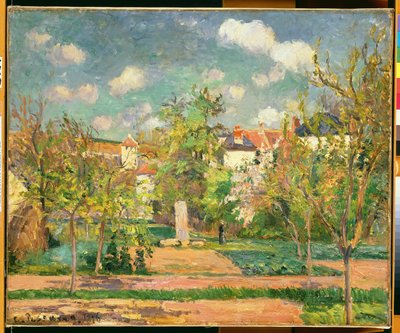 Garten, ca. 1876 von Camille Jacob Pissarro