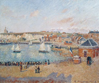 Der äußere Hafen von Dieppe, 1902 von Camille Jacob Pissarro