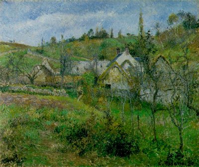 Das Valhermeil, in der Nähe von Pontoise, 1880 von Camille Jacob Pissarro