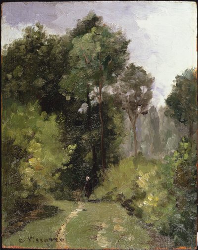 Unter den Bäumen, 1864 von Camille Jacob Pissarro
