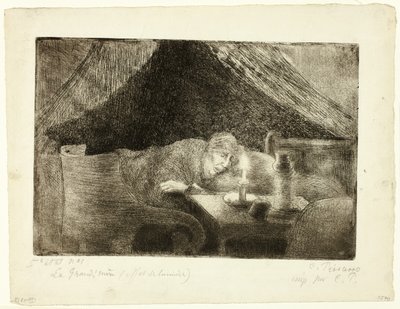 Großmutter: Die Mutter des Künstlers von Camille Pissarro