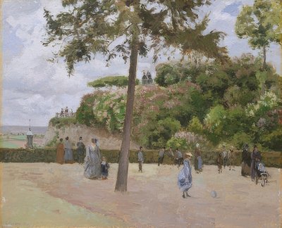 Im Park von Pontoise von Camille Jacob Pissarro
