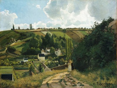 Jalais-Hügel, Pontoise, 1867 von Camille Pissarro