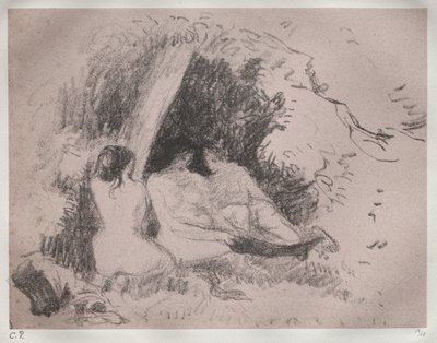 Nackte Frauen von Camille Pissarro