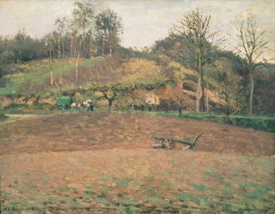 Ackerland von Camille Jacob Pissarro