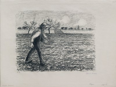 Säer, 1896 von Camille Pissarro