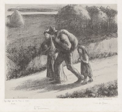 Die Vagabunden von Camille Pissarro