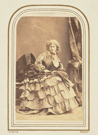 Rose Leclerq (1845? - 1899), Schauspielerin von Camille Silvy