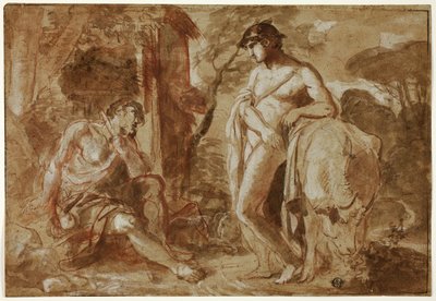 Merkur und Argus von Camillo Procaccini