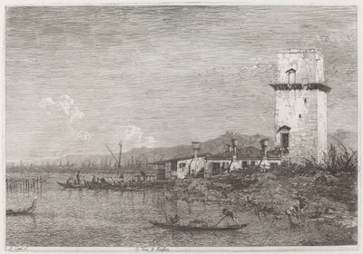 La Torre di Malghera von Canaletto