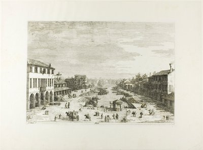 Mestre, aus Vedute von Canaletto