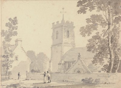 Henstridge Kirche, 23. August 1833 von Capt. Thomas Hastings