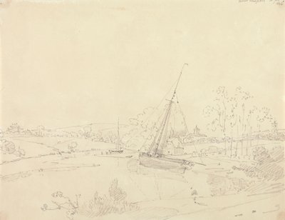 In der Nähe von Newport, 30. Juli 1826 von Capt. Thomas Hastings