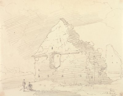 Ruinen in Beaulieu von Capt. Thomas Hastings