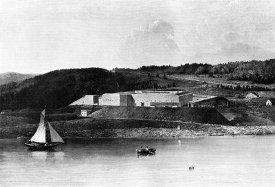 Fort Knox, Maine, 1870-1875 von Captain Seth Eastman