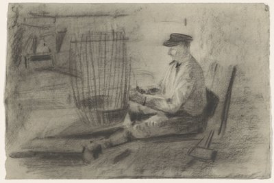 Korbmacher von Carel Adolph Lion Cachet