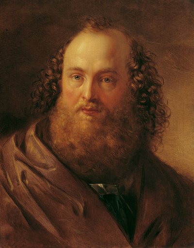 Männlicher Studienkopf von Carl Agricola
