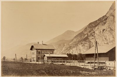 Bahnhof Kematen von Carl Alfred Czichna