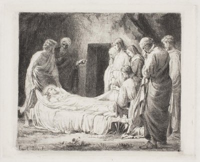 Begräbnis Christi von Carl Bloch