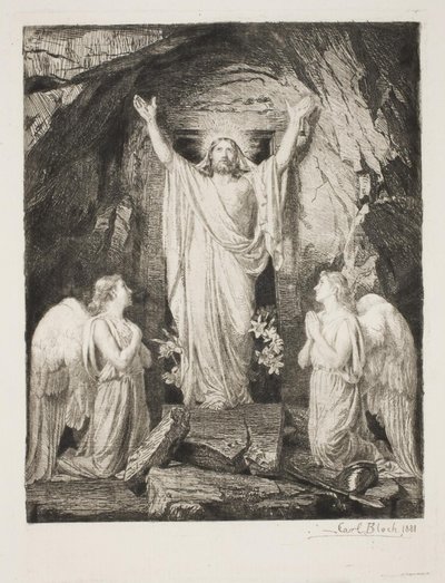 Auferstehung Christi von Carl Bloch