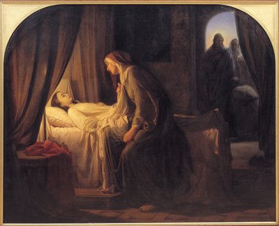 Die Tochter des Jairus von Carl Bloch