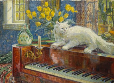 Sonne am Klavier von Carl Budtz Moller
