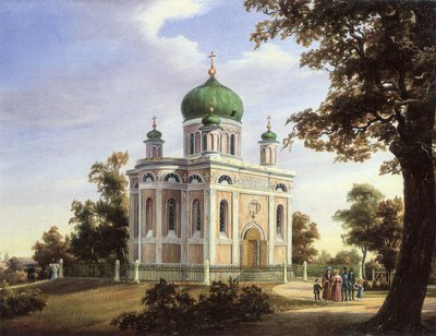 Alexander-Newski-Kirche in Potsdam, 1838 von Carl Daniel Freydanck
