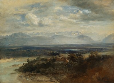Isarlandschaft von Carl Ebert