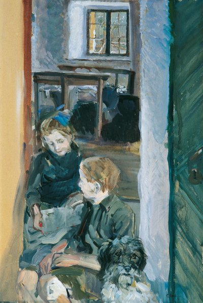 Kinderstudie von Carl Fahringer
