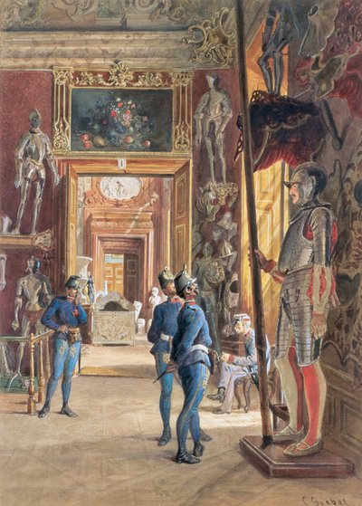 Eingang in die I. Rüstkammer von Carl Goebel d. J.