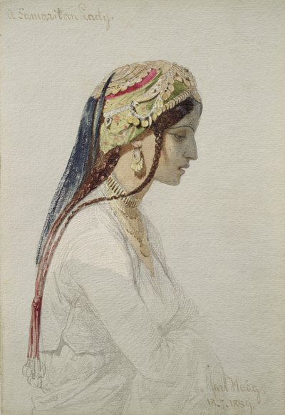 Eine Samariterin, 1859 von Carl Haag