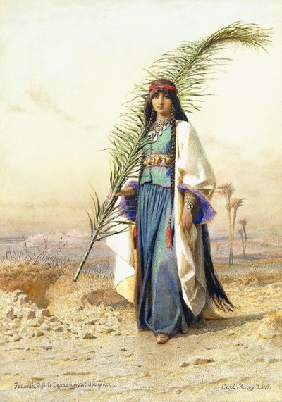 Fadimeh, die Tochter von Aghile Agha von Carl Haag