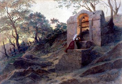 Una Mandoletta a Tivoli von Carl Haag